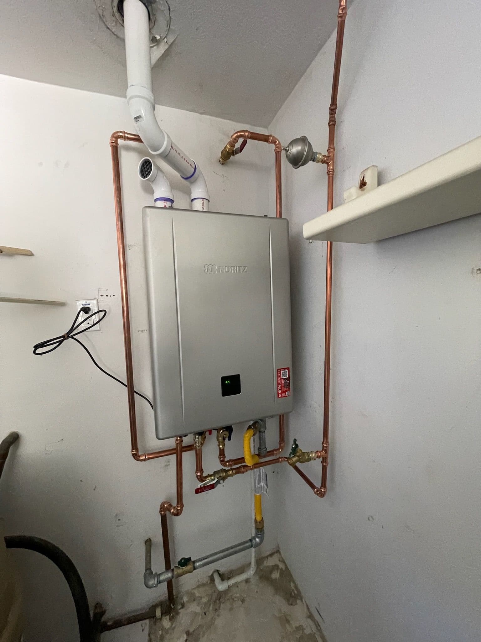 Project Seamless Tankless Water Heater Installation image